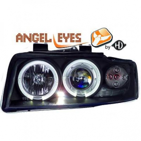 PHARES DESIGN, NOIR, RÈGL. ÉLECTR., ANNEAUX AUDI A4, PHARES DESIGN, NOIR, RÈGL. ÉLECTR., ANNEAUX AUDI A4,
