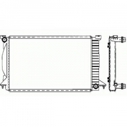 Radiateur            AUDI A4,