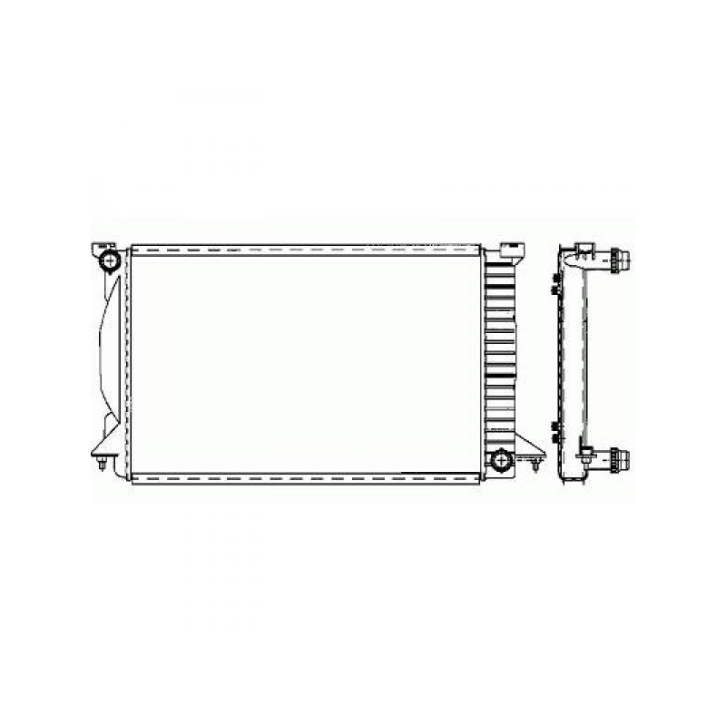 Radiateur            AUDI A4,