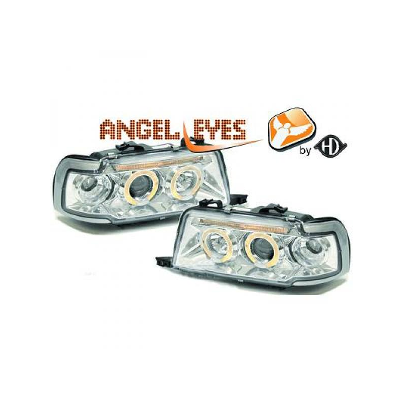 PHARES DESIGN, CHROME,      AUDI 80, 