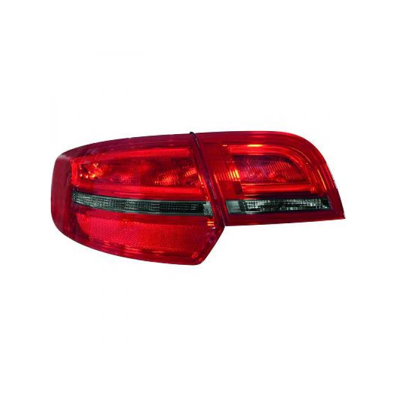 Kit feux arrière design Led Rouge fumé Audi A3,