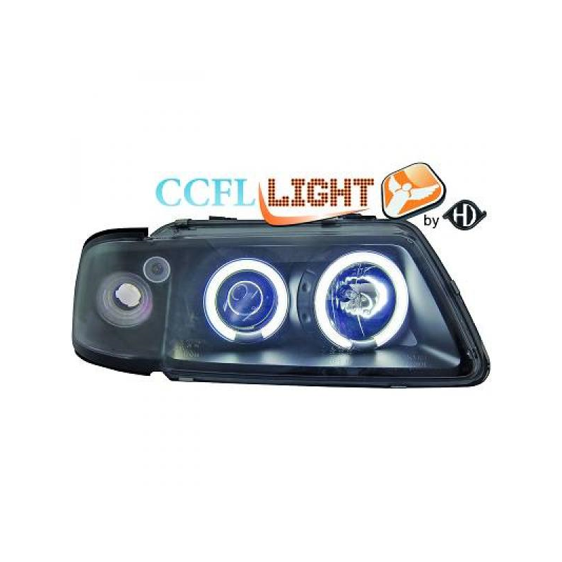 PHARES DESIGN, NOIR, SET    AUDI A3,