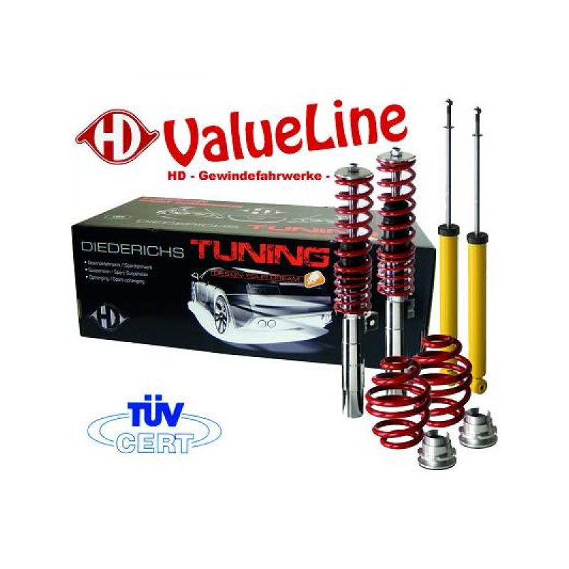 Kit amortisseurs combiné fileté   SEAT/VW,