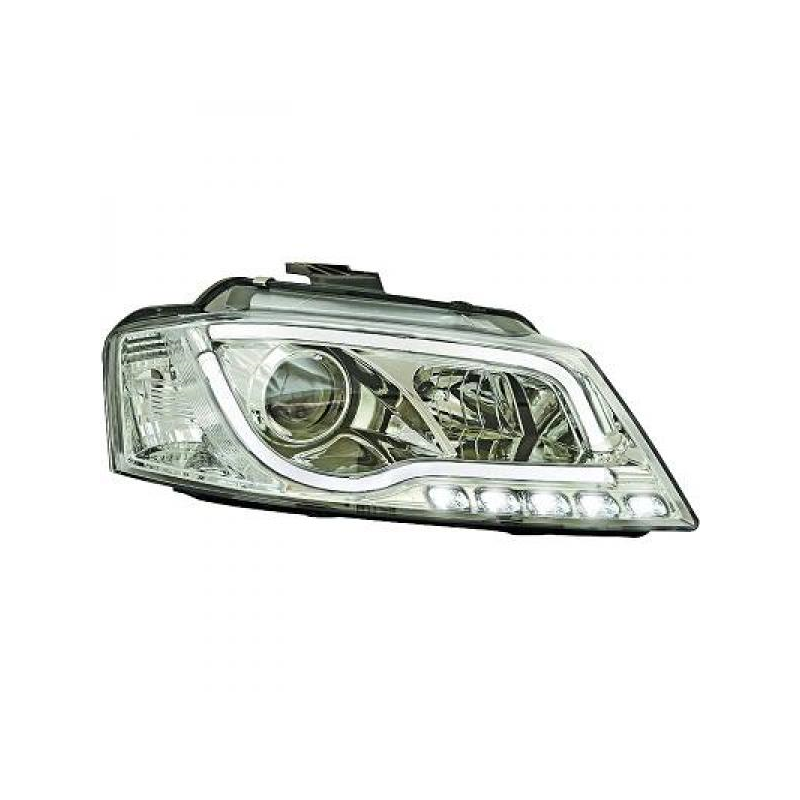 Kit phares design Chrome pour AUDI A3 8P