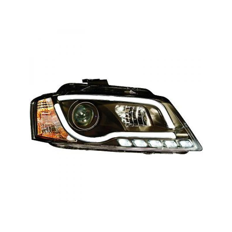 Kit phares design noir pour AUDI A3 8P