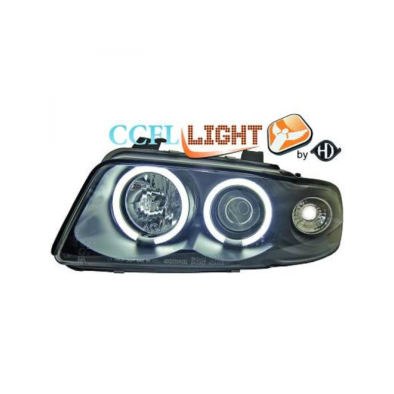 PHARES DESIGN, NOIR, SET    AUDI A4,