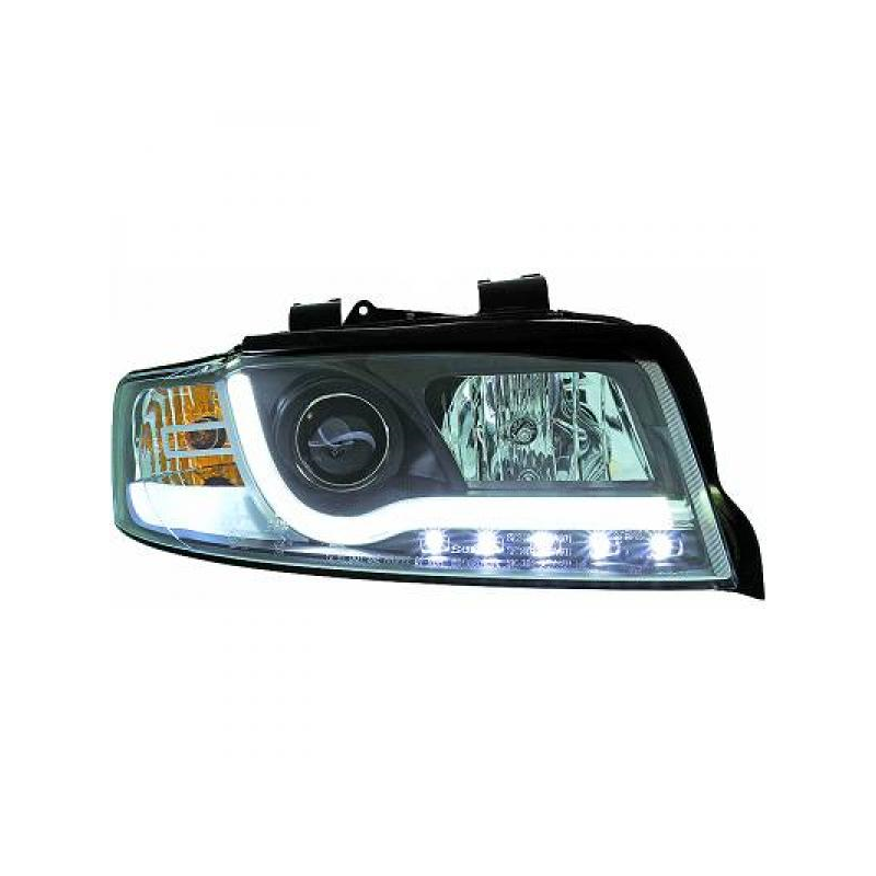 Kit phares noir design Led AUDI A4 B6