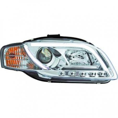 Kit phares chrome Design AUDI A4 B7 Kit phares chrome Design AUDI A4 B7