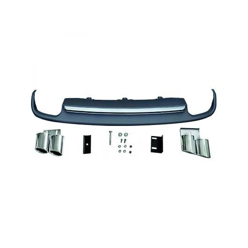 Diffuseur/Valence de parechoc arrière   Audi A4