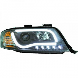 Kit phares noir design Led AUDI A6 4B