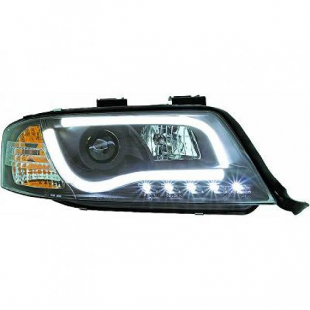 Kit phares noir design Led AUDI A6 4B Kit phares noir design Led AUDI A6 4B