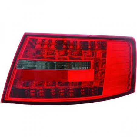 Feux arrière design LED rouge/noir, Audi A6 Berline