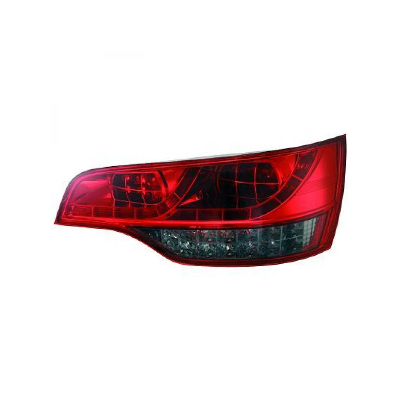 Feux arrière design LED rouge/fumé Audi Q7