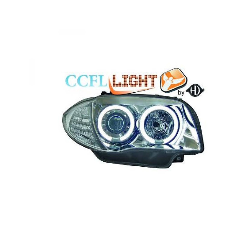 phares design, chrome, set    BMW E87,