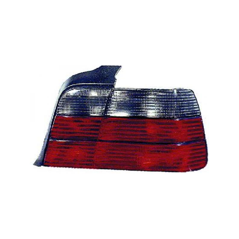 Feux arrière design, clignotants noirs BMW E36 2-portes