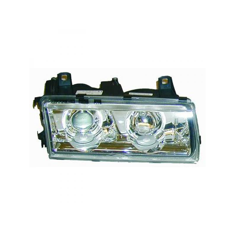 PHARES DESIGN, CHROME, H7/H7, ANNEAUX CELIS          BMW E36,