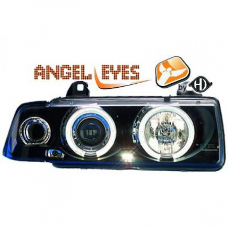 PHARES DESIGN, NOIR, AVEC CLIGN., BMW E36, BERLINE/TOURING PHARES DESIGN, NOIR, AVEC CLIGN., BMW E36, BERLINE/TOURING