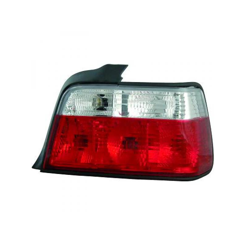 Feux arrière design rouge/blanc BMW E36 4-portes