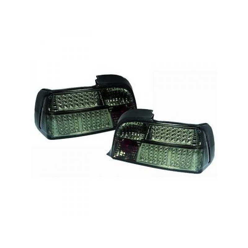 Feux arrière design LED rouge/blanc BMW E36 2-portes
