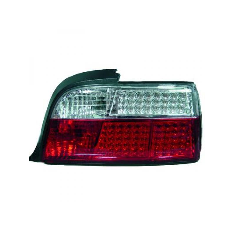 Feux arrière design LED rouge/blanc BMW E36 Berline