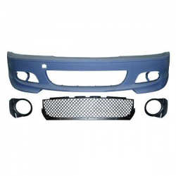 pare-chocs avant Sport, à peindre, avec grille et fix. anti-br.       BMW E46, Coupé/Cabrio