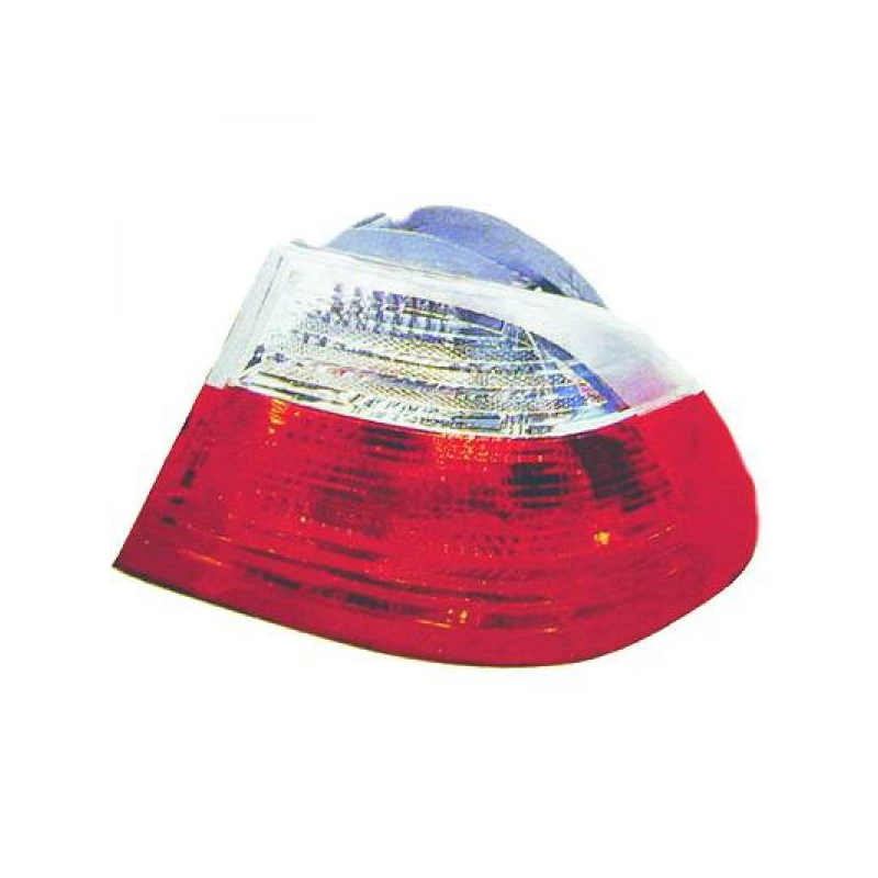 Feux arrière design rouge/blanc, BMW E46 Coupé