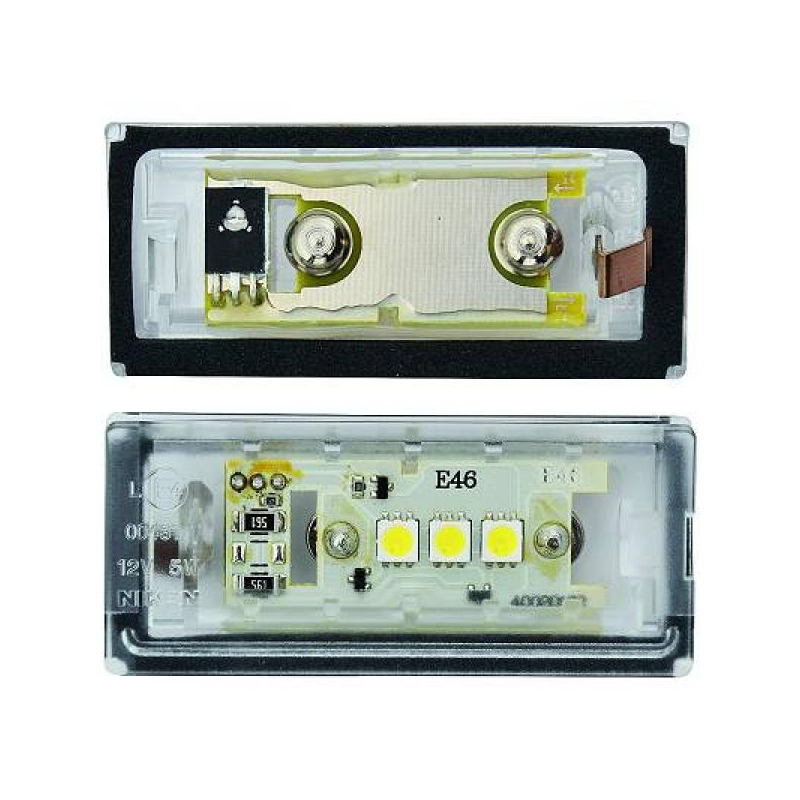 FEU DE PLAQUE D'IMMATR., LED      BMW E46,