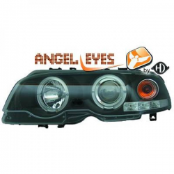 phare design, set, noir                BMW E46, Coupé/Cabrio