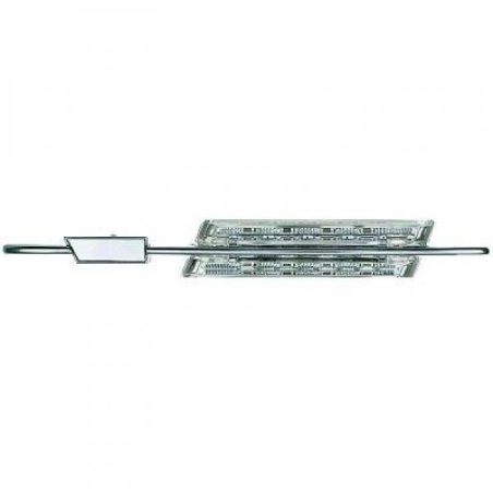 Clignotant latéral Design  chrome, LED, style M         BMW E46/E60,