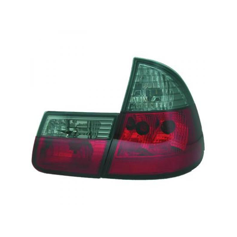 Feux arrière design rouge/gris gauche, BMW E46 Touring