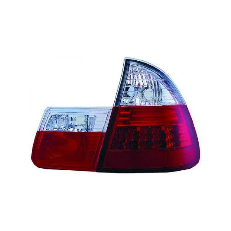 Feu arrière gauche LED rouge/blanc, BMW E46 Touring