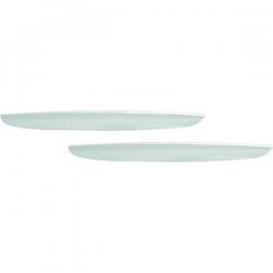 elementi di fissaggio griglia, chrome, set E90,