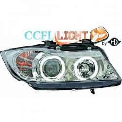 phares design, chrome, set    BMW E90,