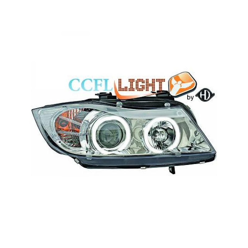 phares design, chrome, set    BMW E90,