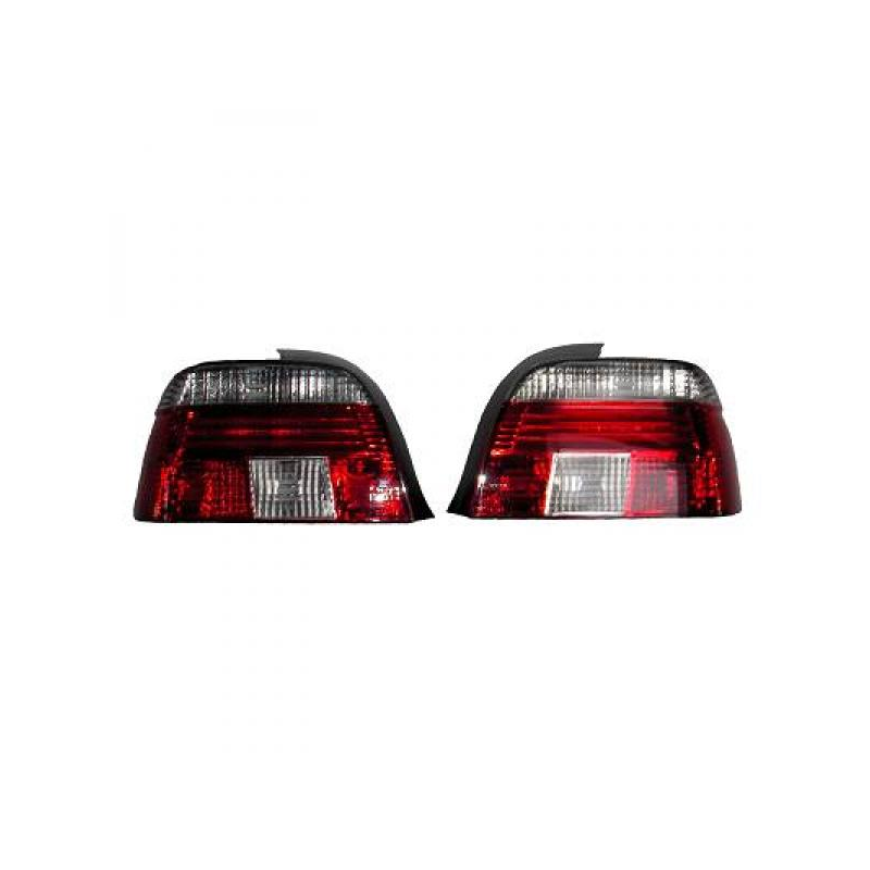 Feux arrière design rouge/blanc BMW E39 4-portes