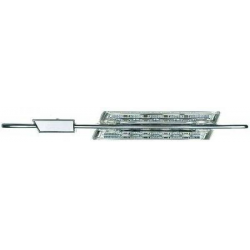 Clignotant latéral Design  LED/chrome, M-look,     BMW E39,