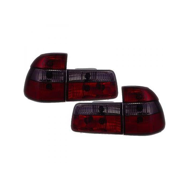 Feux arrière design rouge/noir BMW E39 Touring