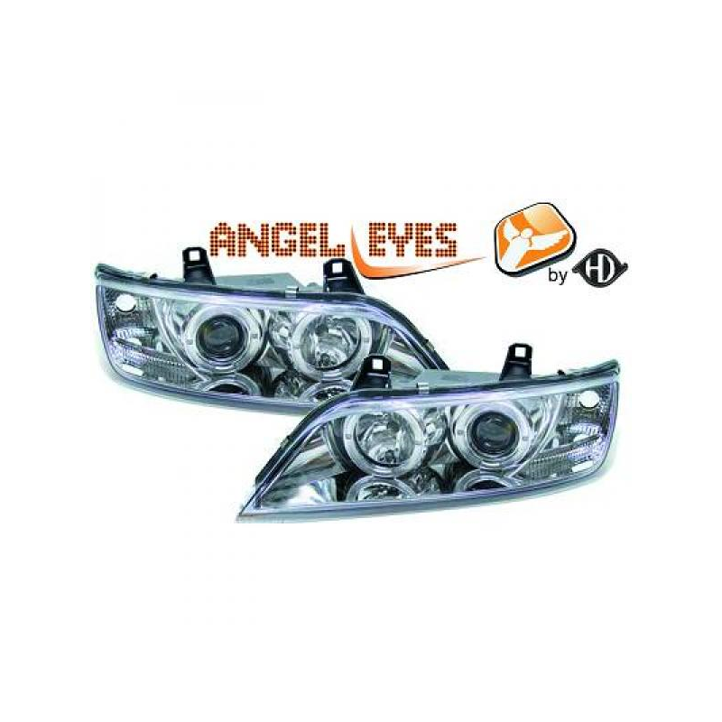 phares design, chrome, avec clign., régl. électr., anneaux CELIS        Z3