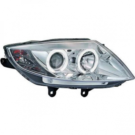 phares design, chrome, 2 anneaux, avec clign. Z4, phares design, chrome, 2 anneaux, avec clign. Z4,
