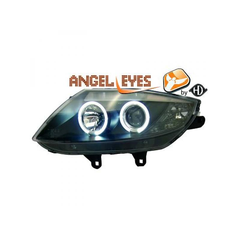 phares design, noir, 2 anneaux, avec clign.                    Z4,