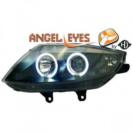 phares design, noir, 2 anneaux, avec clign. Z4, phares design, noir, 2 anneaux, avec clign. Z4,