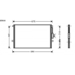 KONDENSATOR JEEP CHEROKEE,