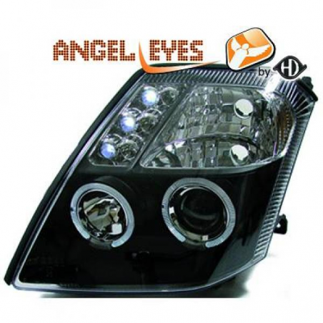 phares design, noir, règl. man., anneaux C2, phares design, noir, règl. man., anneaux C2,