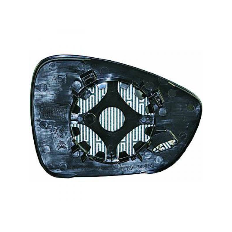 verre de rétroviseur D     CITROEN C3,