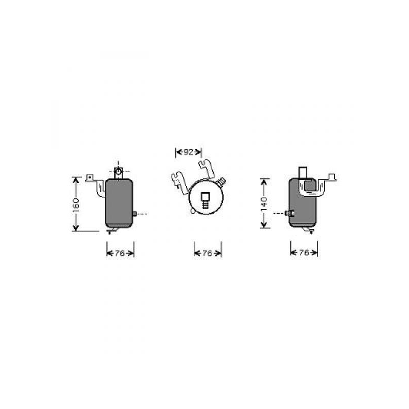 TROCKNER     CITROEN SAXO,