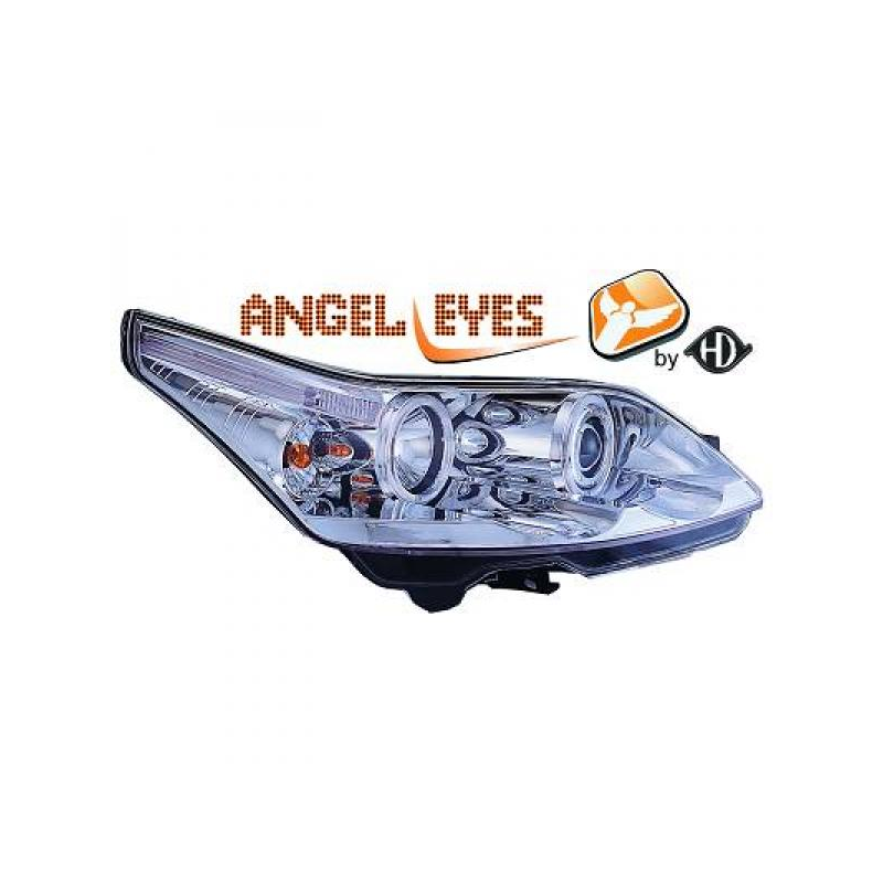 phares design, chrome, correct. phare, anneaux       Citroen C4, 