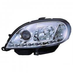 fari con LED diurni, DragonLights, chrome SAXO,