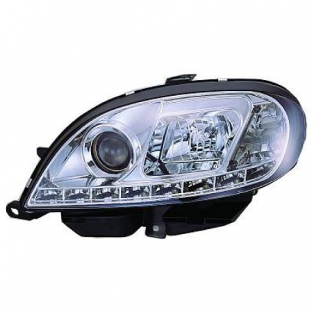 fari con LED diurni, DragonLights, chrome SAXO, fari con LED diurni, DragonLights, chrome SAXO,