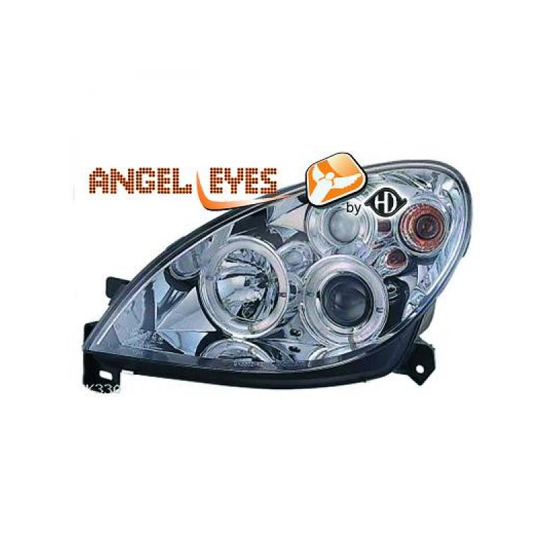 phares design, chrome, avec anti-br., avec correct. phare, anneaux      XSARA