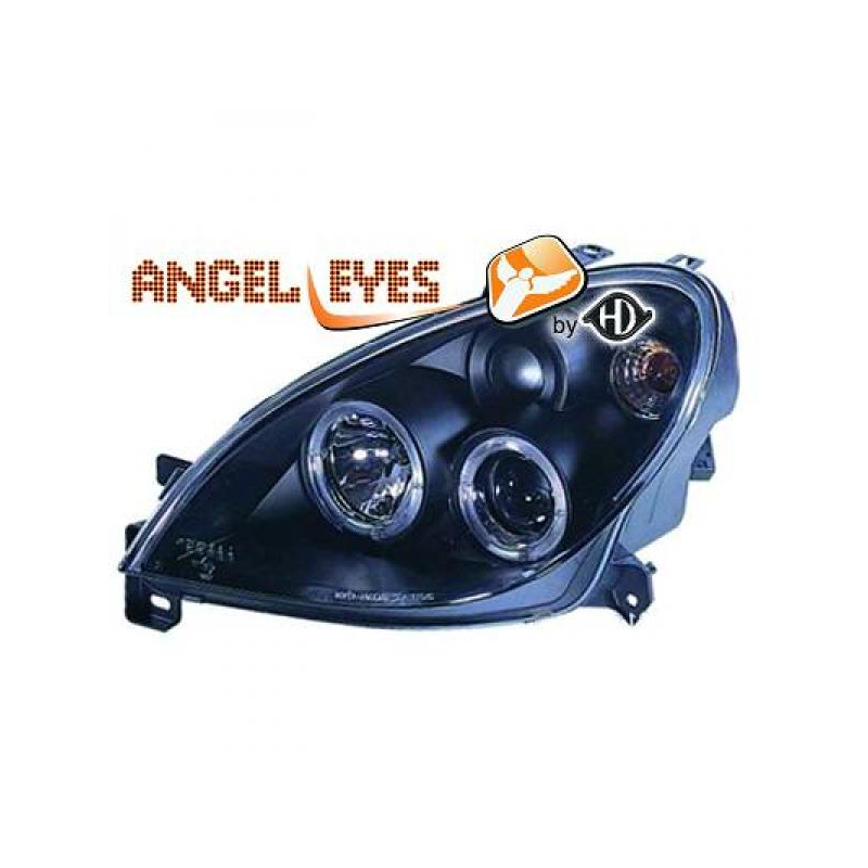 phares design, noir, avec anti-br., avec correct. phare, anneaux      XSARA